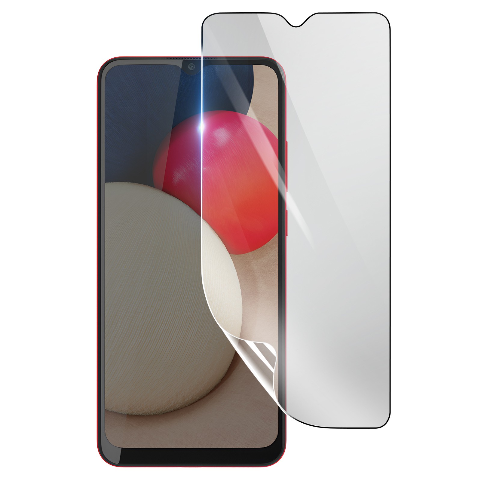 Film hydrogel antichoc 3mk avec technologie auto-reparatrice Galaxy A02s