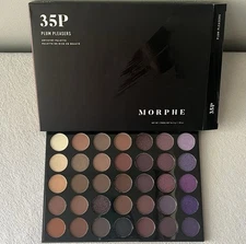 Morphe 35P Plum Pleasers Artistry Eyeshadow Palette 35 Shades New In Box