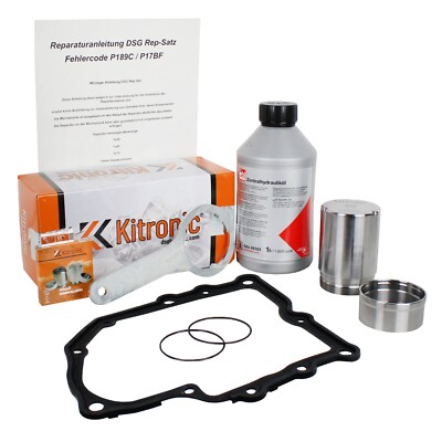 Reparatursatz DSG 7Gang 0AM DQ200 für VW Audi Seat Skoda P17BF P189C + Febi Öl