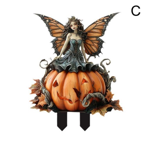 Bohemian Fairy Flower Pot Decoration Fairy Planter Flower Garden~ Fairy F1D4 - Picture 13 of 15