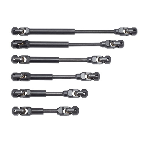 For Axial SCX10 II 90046 TRX-4 1:10 RC Car Metal Drive Shaft CVD Axle Universal