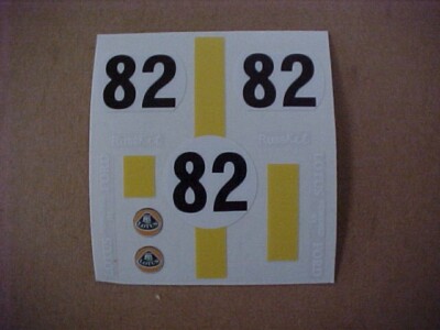 1/24 slotcar 1/24 scale Vintage slot car Decal sheet for  Russkit Lotus 38