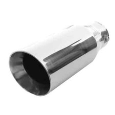 Exhaust Tip Trim Pipe Tail Muffler Stainless Steel For Audi A4 A5 A6 Q3 Q5 Q7 TT