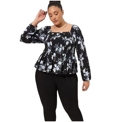women's plus size smock tops