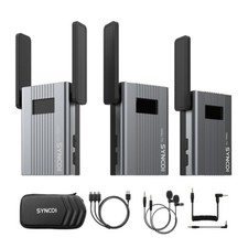 SYNCO WMic-TS UHF Wireless Microphone System For DSLR Camera Video Live Stream