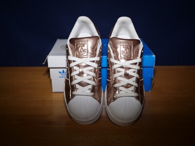 Size 6.5 - adidas Superstar Low Gold W for sale online | eBay