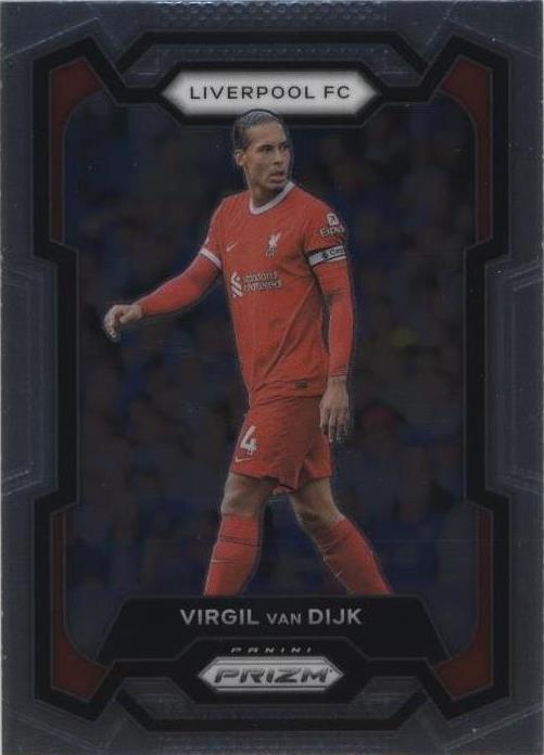 2023-24 Panini Prizm Premier League Virgil van Dijk #81 for