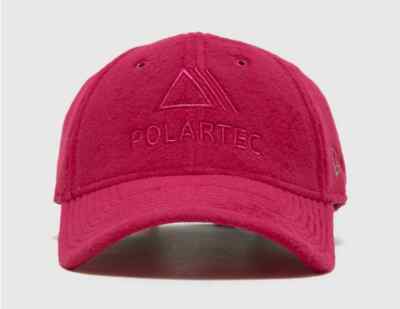 Baseballkappe New Era Polartec Fleece 9VIERZIG Kappe Essential Pink