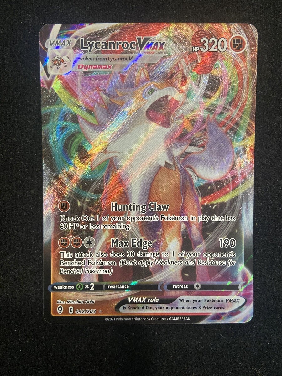 lycanroc vmax pokemon card value #213 Prices | Evolving Skies Mitsuhiro Arita TCGplayer Tip Pokmon TCG Lycanroc VMAX Evolving
