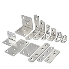 304 Stainless Steel Straight Angle L Shape Brace Load Wall Bracket  Support