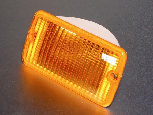 Feu clignotant avant gauche pour Jeep Wrangler TJ en acier orange