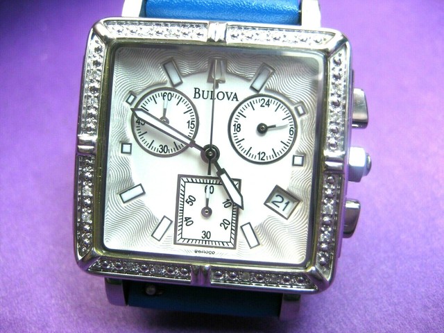 does bulova use real diamonds