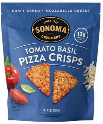 Sonoma Creamery Tomato Basil Pizza Crisps, 9.5 oz