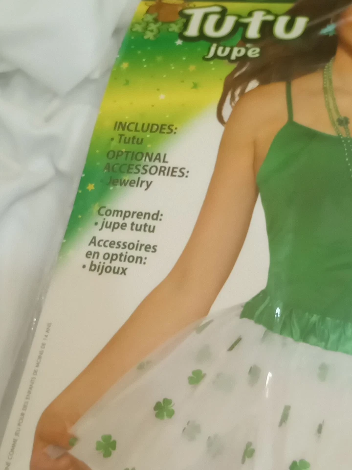 FORUM LUCK O' THE IRISH TUTU ADULT COSTUME COSPLAY - Image 3 of 4