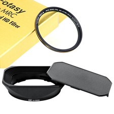 JJC LH-JSM56 Metal Lens Hood 55mm Nano Filter Sony 56mm F1.4 DC DN as LH-582-01