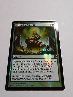 MTG Bling - From the Vault Foil - Green Sun's Zenith - FTV MTG Bling - From the Vault Foil - Green Sun's Zenith - FTV
