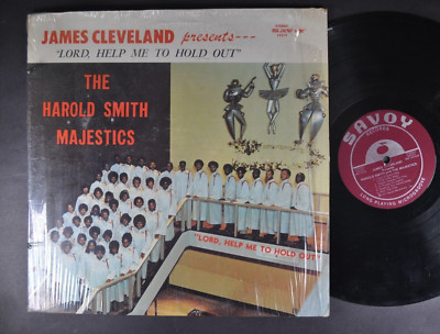 JAMES CLEVELAND Lord, Help me to Hold Out GOSPEL LP Shrink SAVOY