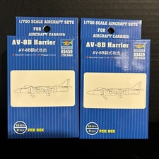 Kit Modèle Réduit D'avion AV-8B Harrier Trumpeter 1/700 - Réf. 03459, Année 2019, 6 Grappes De Pièces - Neuf