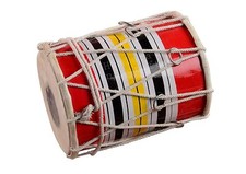 Handicrafts Baby Dholak/Drum Of  8 inch Size