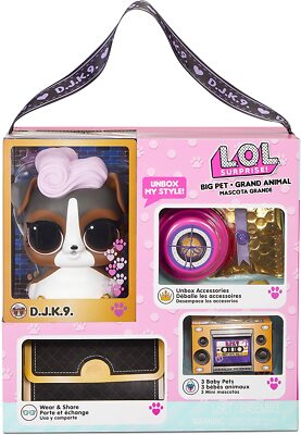LOL Surprise Big Pet DJ K.9. with 15 Surprises | eBay
