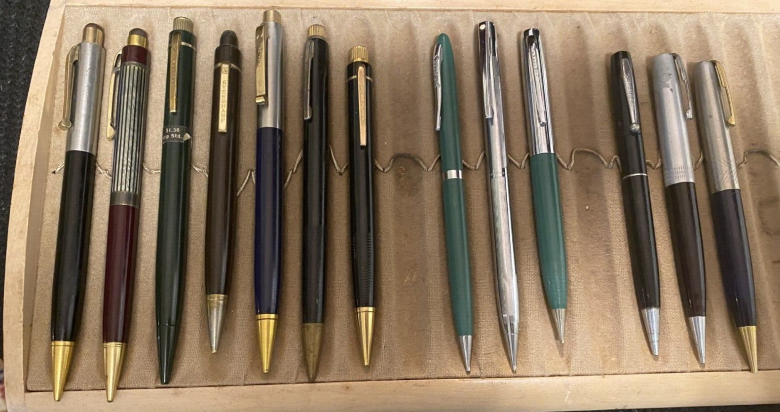 Antique MECAHNICAL PENCIL LOT 13 WATERMAN SHEAFFER EVERSHARP
