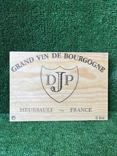 DJP grand vin de bourgogne french wine box end display wood