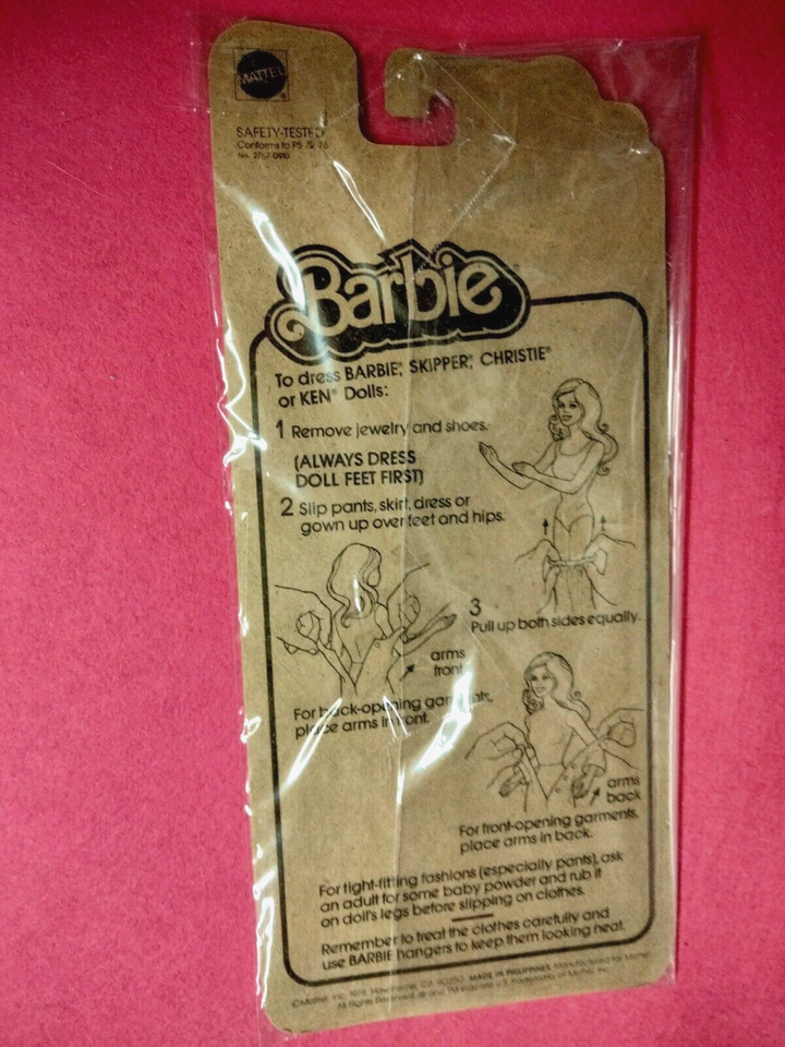 Barbie 1975 Best Buy Fashion 3356 Sous Blister - Vintage Rare Collection