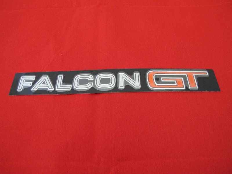 FORD XY GT BOOT MOULD FALCON GT INSERT AS ORIGINAL BADGE SUIT GTHO