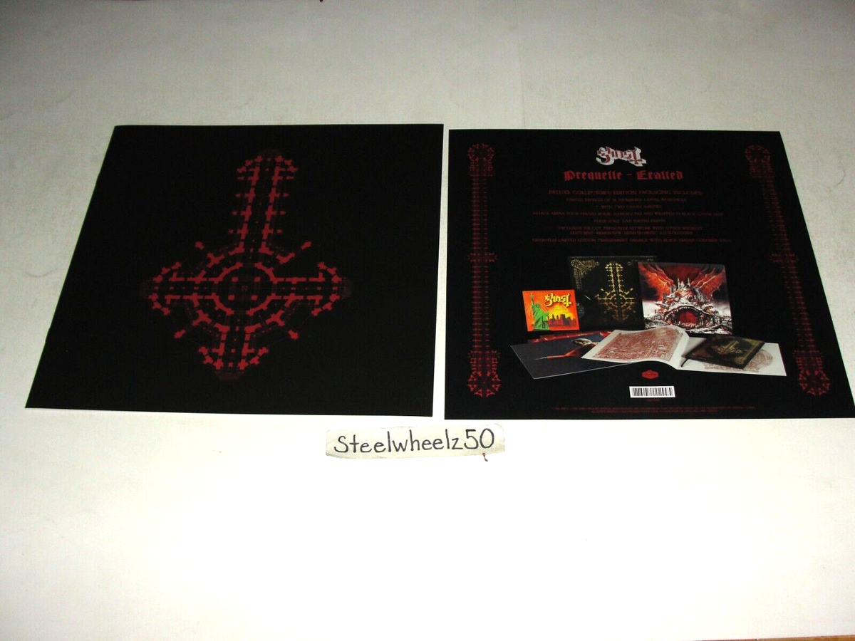 Ghost Prequelle Exalted Box Set Vinyl LP Complete Ghost BC Ghost Prequelle Exalted Box Set Vinyl LP Complete Ghost BC