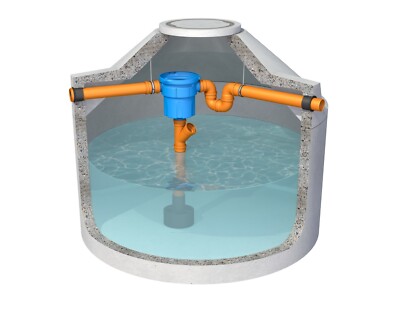 Betonzisterne Blue Zone 1 PLZ:0-33 / 37-53 / 57-59 /98-99  , Regenwasser, Tank