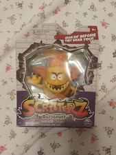 Scritterz Buzzgruff Interactive Orange Mini Monster Jungle Creature Toy