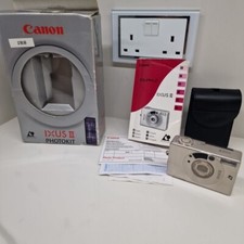 Canon IXUS II ELPH 2 Digital Camera - UNTESTED - Turns On Takes a Photo -