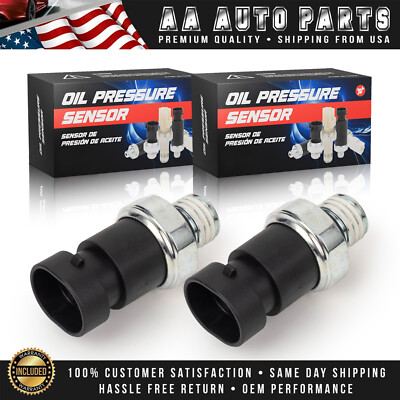#ad 2X Oil Pressure Switch Sensor for Buick Chevrolet GMC Cadillac Hummer 12635957 $13.59