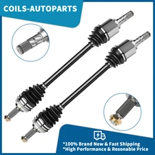 2PCS Front Left Right CV Axle Shaft For Subaru Impreza Forester 2006-2007