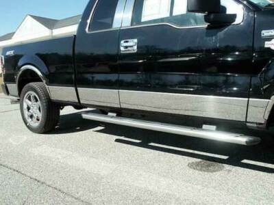 2004-2008 F-150 Super/Extended Cab 6.5' Bed w/o Flares Rocker Panel Trim