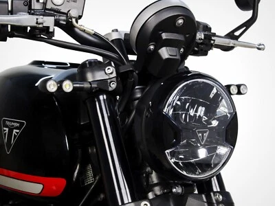 Adaptateurs Flèches Indicateurs De Direction Triumph Trident 660 De 2021 Avant - Photo 1/2