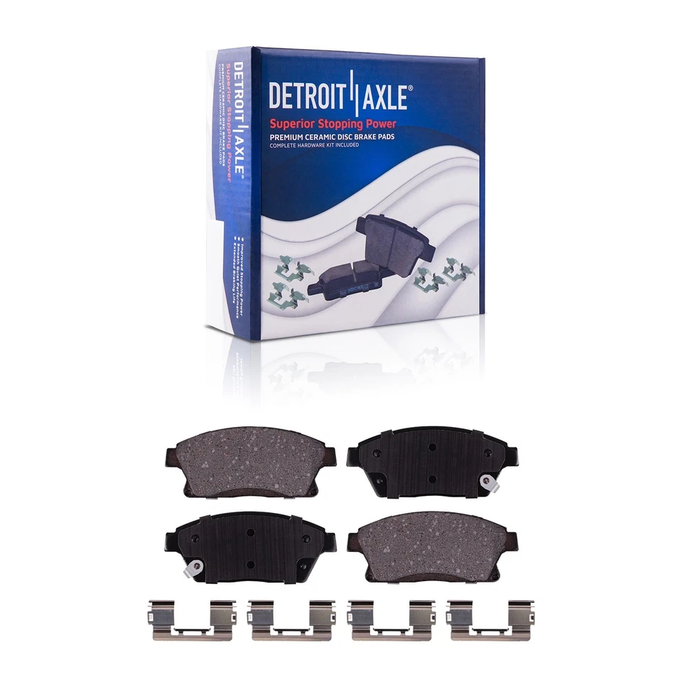 Front Brake Rotors Ceramic Brake Pads for Buick Verano Chevrolet Orlando Volt - Image 4 of 4