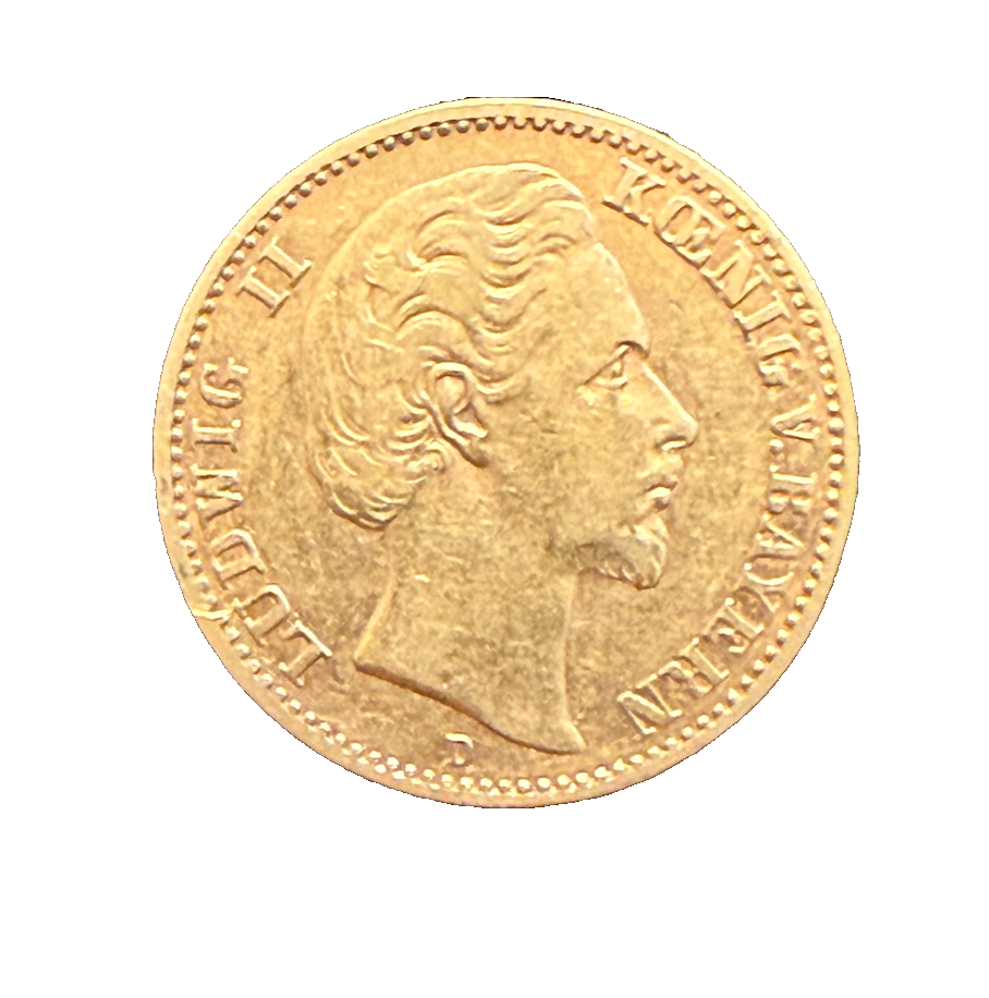10 BABYL YEARS 限定ゴールドビニール Germany - Empire Prussia 10 Mark 1878 B (2006) Collector's Copy