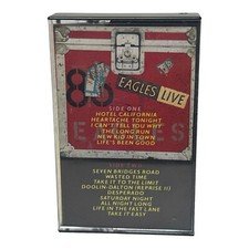 Vintage 1980 Cassette: Eagles Live