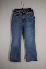 Old Navy Higher High Rise Flare Jeans Size 8 Secret Smooth Pockets