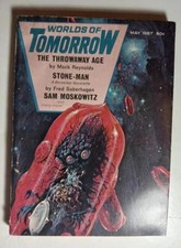 WORLDS OF TOMORROW MAY 1967 FRED SABERHAGEN MACK REYNOLDS SAM MOSKOWITZ ARTICLE