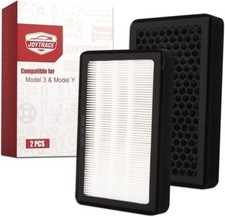 2 PCS Cabin Air Filter Compatible with Tesla Model 3 Model Y 2016-2023
