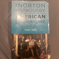 Norton Anthology of American Literature, Volume B : 1820 - 1865