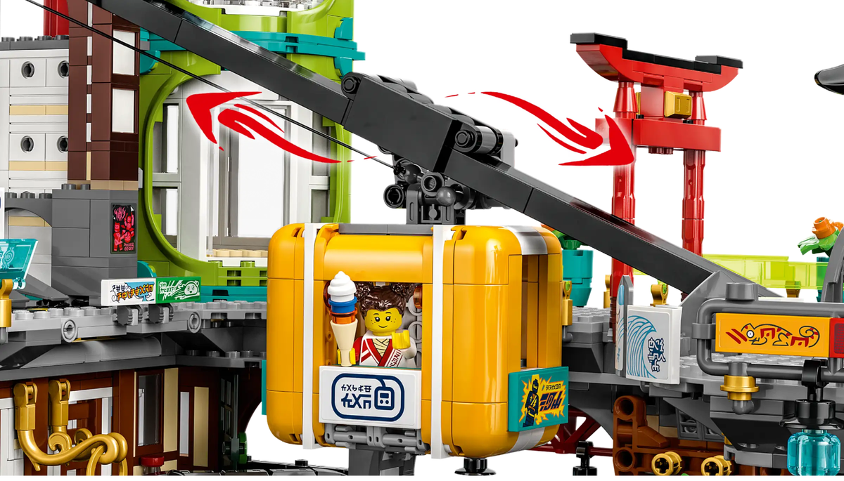 LEGO NINJAGO: Ninjago City Markets (71799) Building Set 21