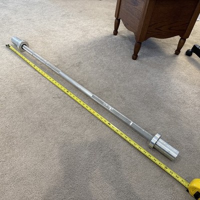 Kids Barbell 5LB Beginner Mini Barbell Bar 4Ft Weight Bar for Strength Training,