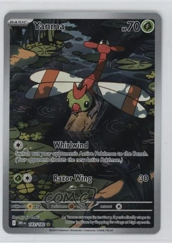 Yanma Illustration Rare Pokemon Destined Rivals (DRI) #183