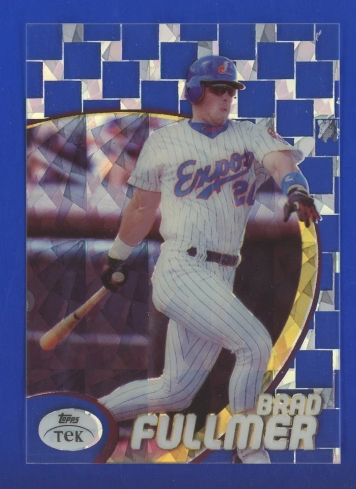 Brad Fullmer 1998 Topps Tek #77 Pattern 9 DIFFRACTOR parallel - WOW! - Image 2 of 3