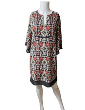 BCBG MAX AZRIA Tatie Embroidered Floral Dress BOHO Chic - Sz XS