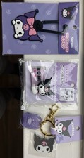 Sanrio Kuromi Bundle Set Keychain Clip Cord Holder Lot Japan Cute Kawaii