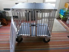2 Berth LARGE Titan Dog Show Trolley with 8" All Terrain Wheels